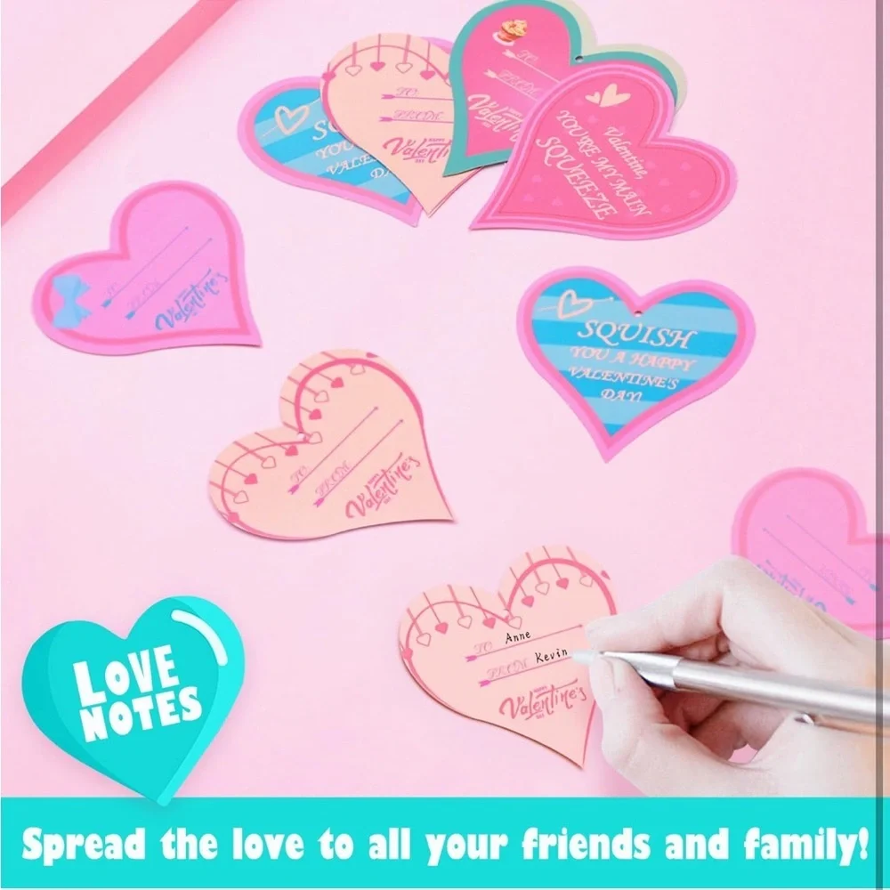 Valentine's Day Heart Squishy Toys